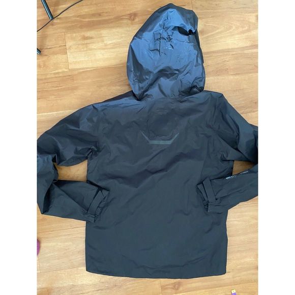 Eddie Bauer Jacket First Ascent Whittaker Weatheredge Men's Black Windbreaker M. - Picture 2 of 7